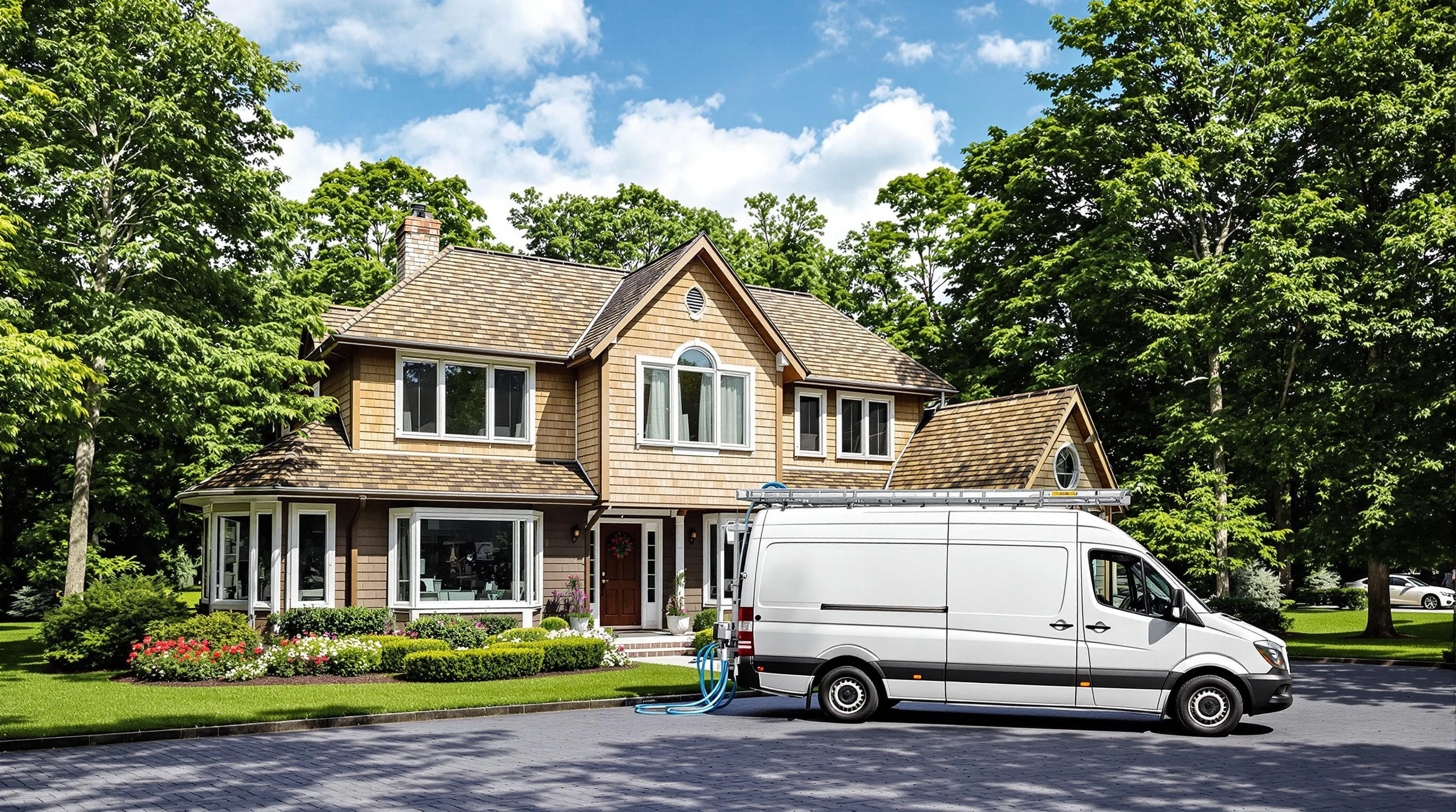 Highland Springs Dryer Vent Cleaning dryer vent cleaning crew working in Meadowbrook, VA
