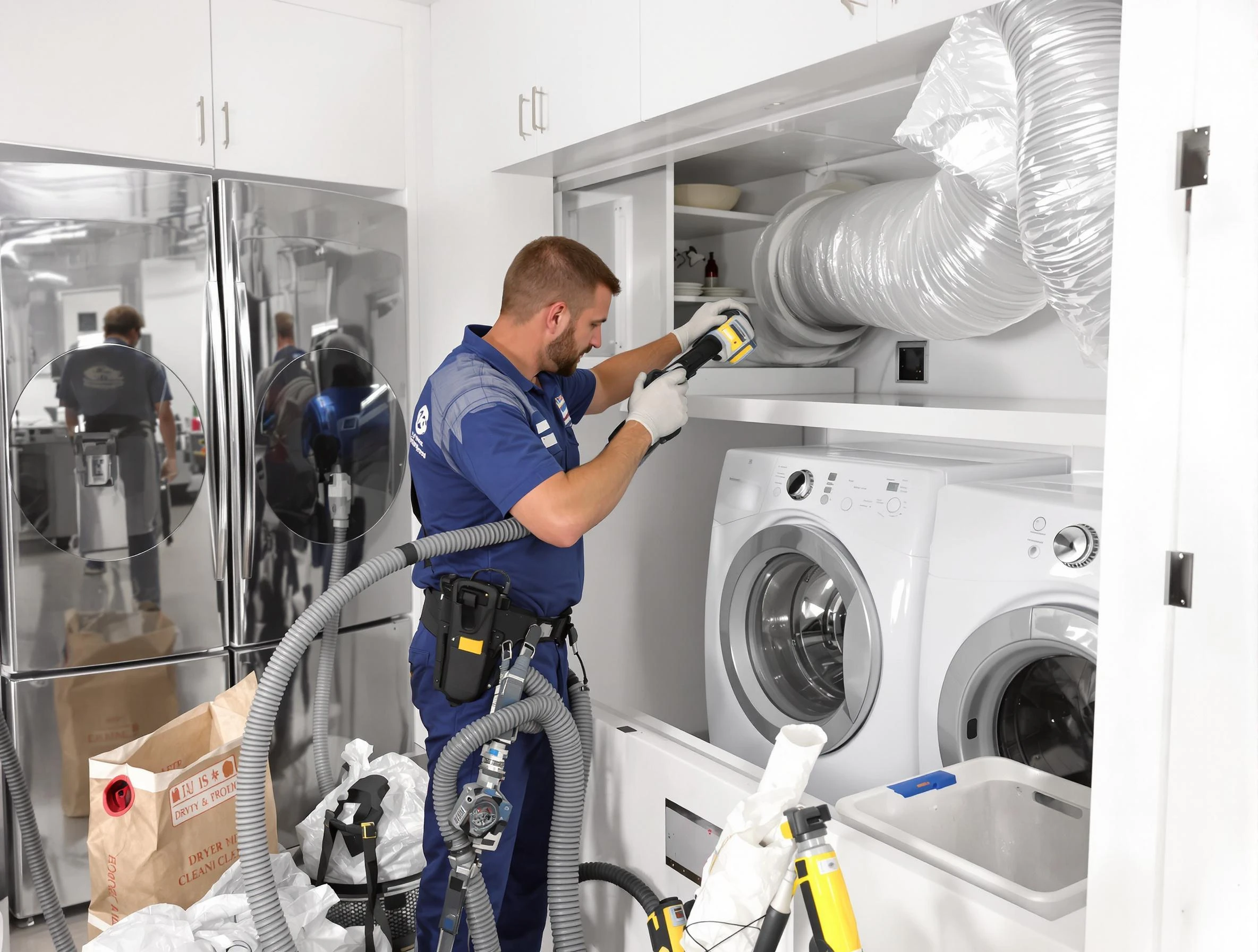 Professional duct cleaning by Highland Springs Dryer Vent Cleaning in Highland Springs